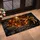 Glowing Golden Skeleton Emerging From Cracked Stone Well for Halloween Horror Fans Doormat - 2