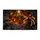 Glowing Golden Skeleton Emerging From Cracked Stone Well for Halloween Horror Fans Doormat - 6