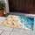 Coastal Sand And Ocean Wave With Seashells For Relaxed Beach House Entryway Decor Doormat - 4