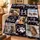 Personalized Dog Memorial Photo Blanket – Custom Pet Name, Initial & 5 Photos, In Loving Memory Pet Loss Sympathy Gift - 4