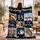 Personalized Dog Memorial Photo Blanket – Custom Pet Name, Initial & 5 Photos, In Loving Memory Pet Loss Sympathy Gift - 7