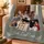 Personalized Photo Collage Blanket – Custom 4 or 5 Pictures, Names & Message, 5 Colors, Best Dad Ever Family Couple Keepsake Gift - 4