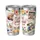 Personalized One Blessed Grandma Photo Tumbler – Custom 4 Picture Floral 20oz Cup with Grandkids Names, Christmas Gift - 1