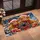 Two Highland Cows in Santa Hats for a Cozy Christmas Holiday Home Celebration Season Doormat - 2