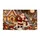 Santa, Gingerbread Cottage And Reindeer For A Magical Christmas Holiday Gathering Doormat - 6