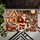 Santa, Gingerbread Cottage And Reindeer For A Magical Christmas Holiday Gathering Doormat - 5