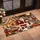 Santa, Gingerbread Cottage And Reindeer For A Magical Christmas Holiday Gathering Doormat - 2
