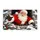 Santa Claus Emerging Through Snowy Chimney for Christmas Holiday Home Entryway Cheer Doormat - 6