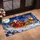 Vintage Santa Sleigh And Golden Reindeer For A Cozy Christmas Winter Home Doormat - 2
