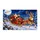 Vintage Santa Sleigh And Golden Reindeer For A Cozy Christmas Winter Home Doormat - 6