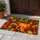 Autumn Pumpkin, Football and Maple Leaves for Cozy Thanksgiving Farmhouse Entryway Style Doormat - 4