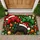Christmas Gamer Controllers With Santa Hats for Holiday Gaming Room Decor Doormat - 1