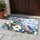 Bluebirds on Frosted Pine Branches for a Merry Christmas Holiday Celebration at Home Doormat - 4