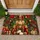 Vintage Nutcracker Soldier and Christmas Treasures for a Festive Winter Home Celebration Doormat - 1