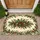 Vintage Holly Berry Pine Sprigs for Christmas Farmhouse Entryway Seasonal Style Doormat - 1
