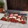 Three Snowmen and Red Gifts for Cozy Christmas Winter Holiday Home Seasonal Cheer Doormat - 4