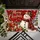 Cheerful Christmas Snowman and Cabin Scene for Cozy Holiday Home Entryway Seasonal Decor Doormat - 5