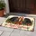 Three Christmas Horses with Holly, Santa Hat and Bows for Festive Holiday Homes Doormat - 4