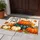 Colorful Pumpkin Stack and Maple Leaves for Cozy Autumn Thanksgiving Celebrations Doormat - 4