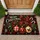 Christmas Plaid Bow And Baubles For Rustic Farmhouse Holiday Celebrations Doormat - 1