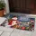 Vintage Christmas Snowman and Holiday Village for Cozy Seasonal Celebrations Doormat - 4