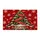 Christmas Tree Red Polka Dot Bow Snowflakes Holiday Entryway Winter Welcome Doormat - 6
