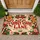 Candy Cane Lane Christmas Sweets and Holly Berry Holiday Entryway Cheer for Families Doormat - 1