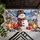 Festive Snowman With Lanterns And Gifts For A Cozy Christmas Welcome Doormat - 5