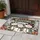 Three Snowmen with Plaid Scarves for Cozy Christmas Farmhouse Holiday Entryway Cheer Doormat - 4