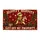 Santa Hat Frog Christmas Humor with Vintage Holiday Cheer for Seasonal Homes Doormat - 6