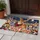 Festive Reindeer In A Snowy Christmas Village For Cozy Winter Holiday Entryways And Homes Doormat - 4