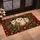 Christmas Owl Trio Holly Wreath Red Tartan for Cozy Holiday Home Decor Doormat - 2