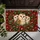 Christmas Owl Trio Holly Wreath Red Tartan for Cozy Holiday Home Decor Doormat - 5