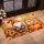 Whimsical Autumn Gnome with Pumpkin and Maple Leaves for Cozy Farmhouse Fall Entryways Doormat - 2