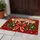 Candy Cane Holly Bow Christmas Entry Decor for a Festive Holiday Home Doormat - 4