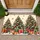 Watercolor Christmas Trees with Colorful Gifts for a Cozy Festive Holiday Home Decor Doormat - 1