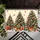 Watercolor Christmas Trees with Colorful Gifts for a Cozy Festive Holiday Home Decor Doormat - 5