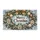 Frosted Evergreen Wreath With Paw Prints for Cozy Christmas Holiday Decor Doormat - 6