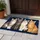 Four Tabby Cats Sitting Together for a Cozy Cat Lover Home, Gray White and Ginger Felines Doormat - 4