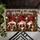 Three Buffalo-Check Christmas Gnomes for Festive Holiday Home Décor and Winter Cheer Doormat - 5