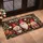 Three Christmas Gnomes and Evergreen Trees for Cozy Holiday Homecoming Cheer Doormat - 2