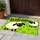 Two Sheep on a Lime Green Field for a Cheerful Farmhouse Entryway and Country Home Doormat - 4
