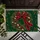 Evergreen Christmas Wreath with Red Bow for Festive Holiday Home Decorating Doormat - 5