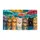 Seven Colorful Umbrellas and Expressive Cats for Rainy Day Cat Lovers Doormat - 6