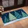 Four Folk Art Christmas Trees with Hearts and Snowflakes for Cozy Holiday Entryways Doormat - 2