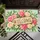 Pink Carnations, Cream Roses And Daisies For A Warm Seasonal Home Entrance Welcome Doormat - 5