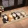 Five Colorful Cartoon Cats for Cozy Cat Lover Homes and Playful Family Spaces Doormat - 2