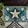 Navy Ocean Starfish and Seashells for Relaxed Coastal Summer Home Décor Lovers Doormat - 5