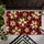 Red Black Buffalo Plaid Poinsettia Holiday Style for Cozy Christmas Kitchen Homes Doormat - 5