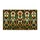 Vintage Stained Glass Arched Window Panel For Cozy European Autumn Home Decor Accents Doormat - 6